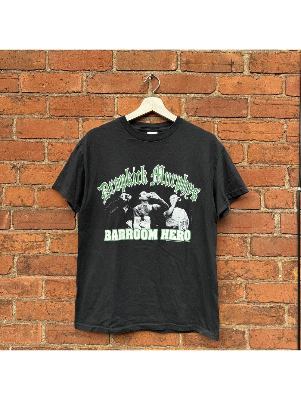 Vintage dropkick Murphys barstool hero t shirt 2004 M